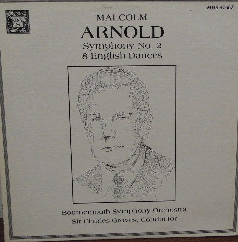Malcolm Arnold Symphony No. 2 8 English Dances MHS-4766Z 102216LLE