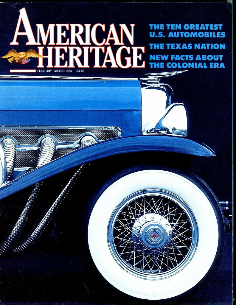 American Heritage Magazine February/March 1986 Texas EX No ML 051517nonjhe