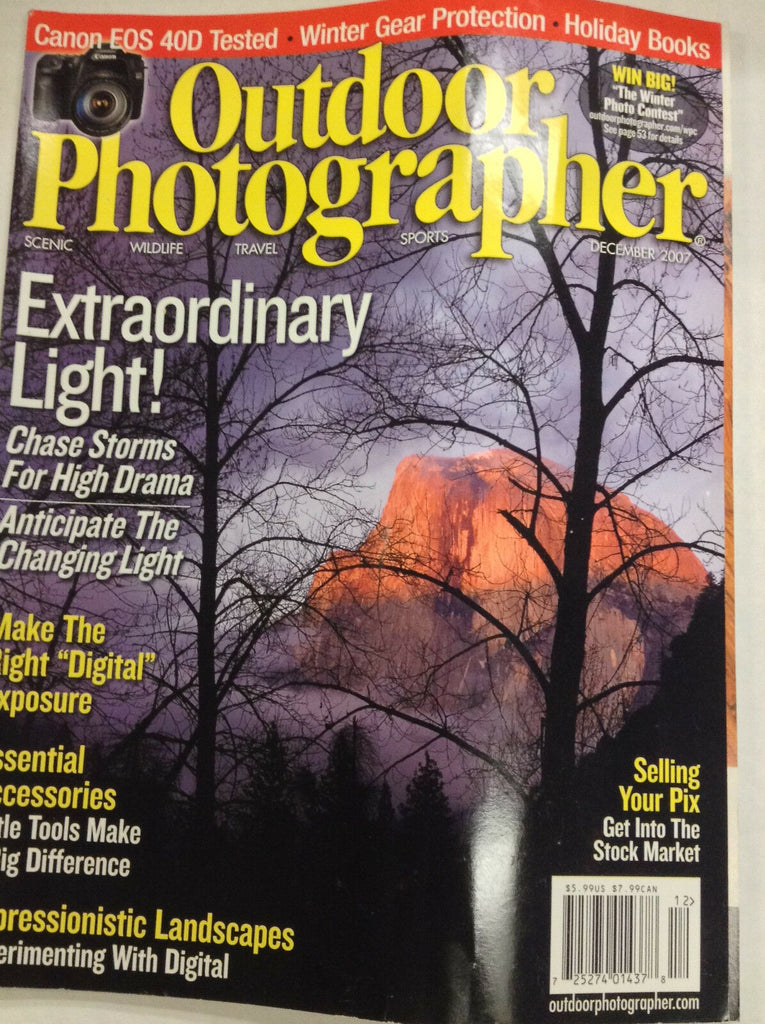 Outdoor Photographer Magazine Chasing Storms For Drama December 2007 062017nonr