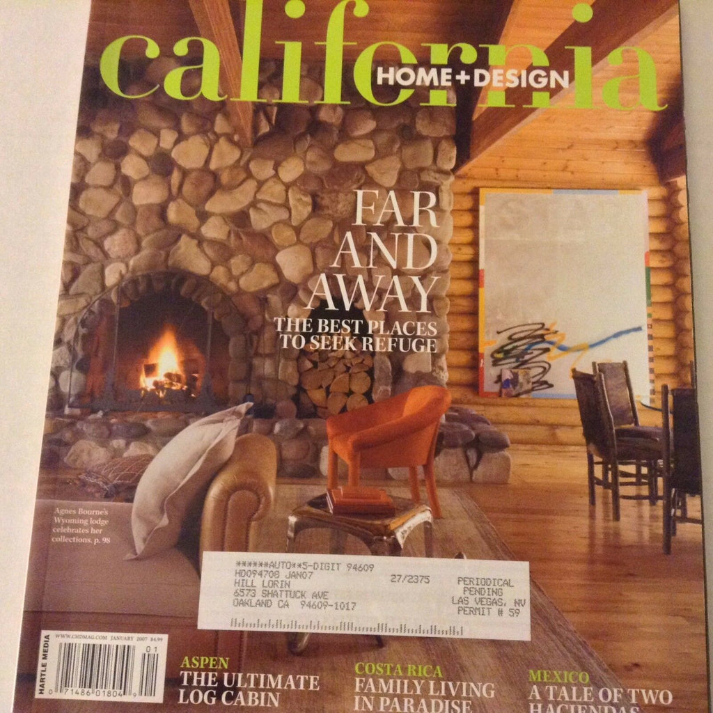 California Home + Design Magazine Agnes Bourne January 2007 070817nonrh2