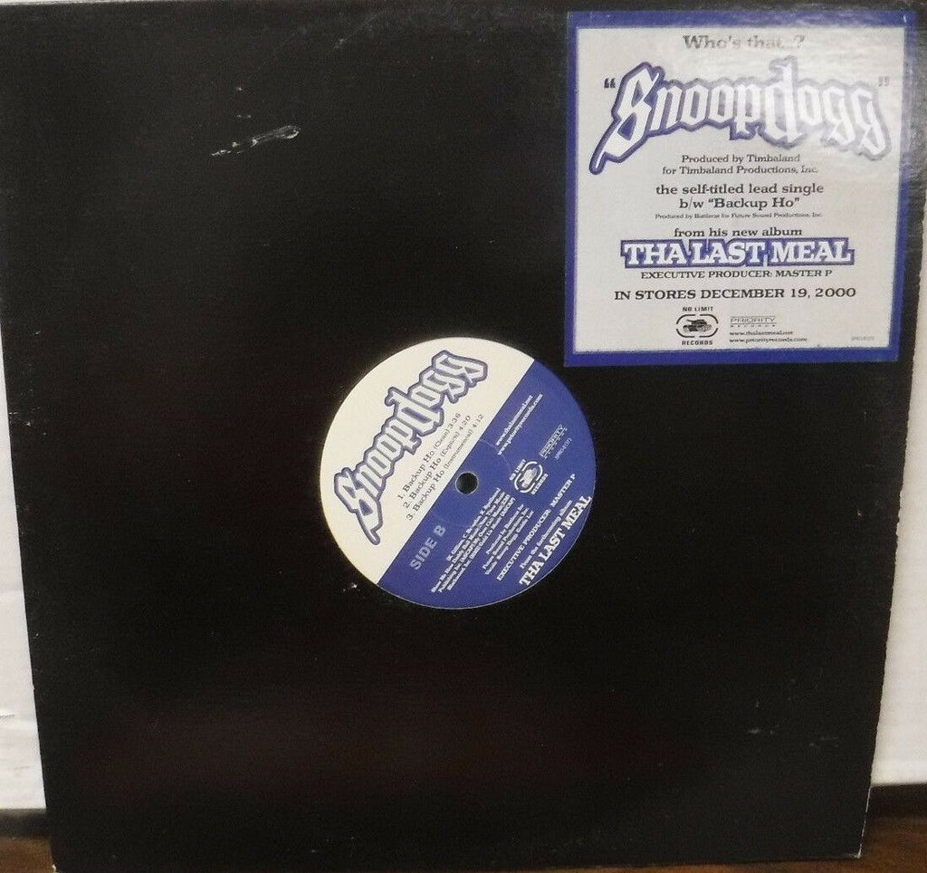 Snoopdogg The Last Meal 12" Single Vinyl 030218LLE