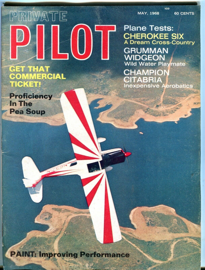 Private Pilot Magazine May 1968 Cherokee Six EX No ML 042917nonjhe