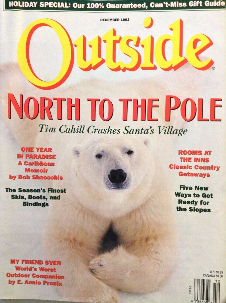 Outside Magazine North Pole With Tim Cahill December 1993 110117nonrh
