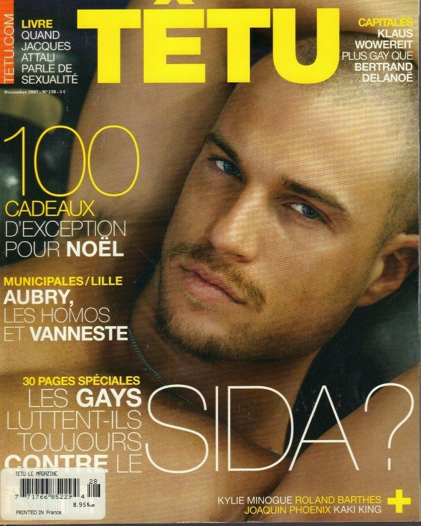 Tetu French Gay Interest Mag December 2007 Joaquin Phoenix Kylie 031919DBE