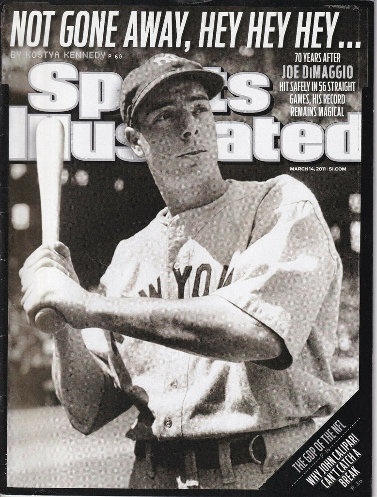 Sports Illustrated Magazine Joe DiMaggio March 14, 2011 040819nonr