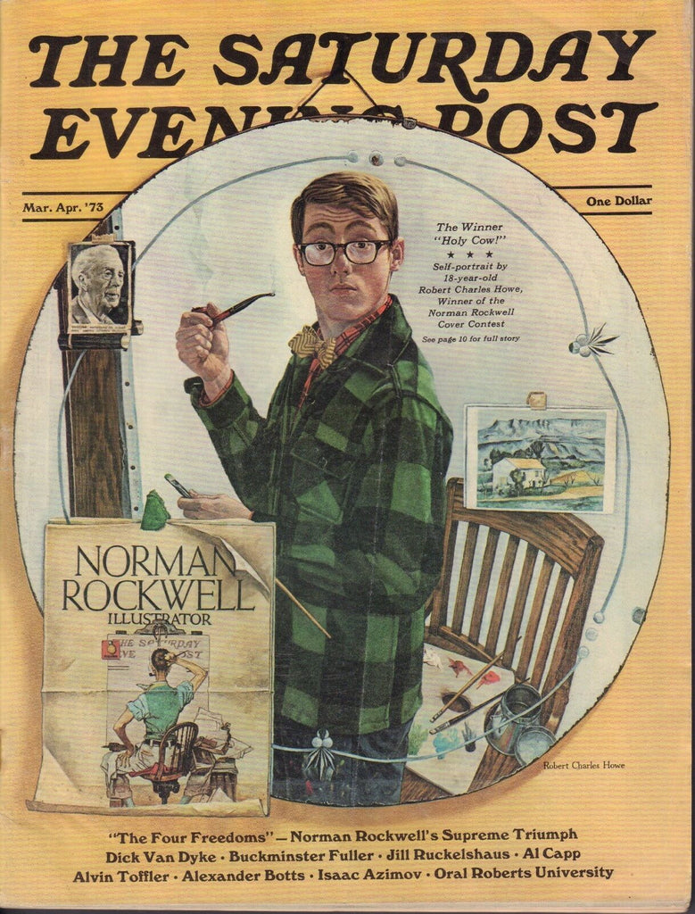 The Saturday Evening Post March April 1973 Norman Rockwell 061418DBE