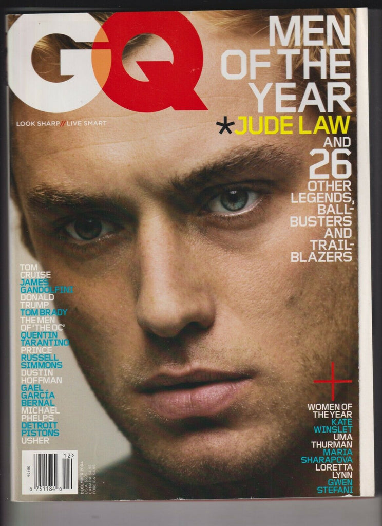 GQ Magazine Men Of The Year's Jude Law December 2004 NO ML 031020nonr