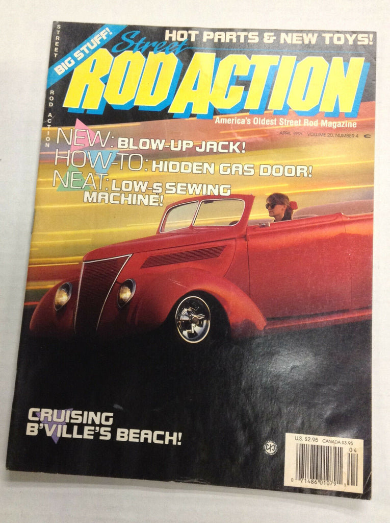 Rod Action Magazine Blow-Up Jack Hidden Gas Door April 1991 031017NONRH