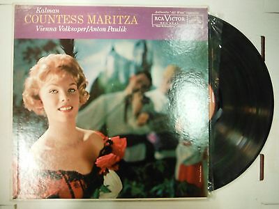 33 RPM Vinyl Kalman Countess Maritza Kalman RCA Victor LM-2406 122314KME