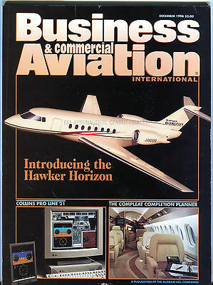 Business & Commercial Aviation Magazine December 1996 EX FAA 030716jhe