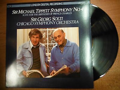 33 RPM Vinyl Sir Michael Tippett Symphony No4 London Records LDR71046 050115SM
