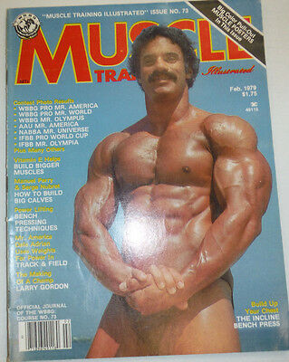 Muscle Training Magazine Larry Gordon Serge Nubret February 1979 NO ML 121114R2