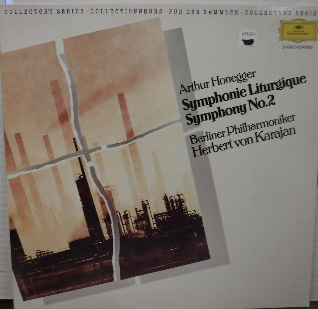 Arthur Honegger Symphonie Liturgique Symphony No 2 Herbert Von Karajan 012817LLE