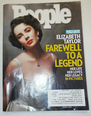 People Magazine Elizabeth Taylor NO ML April 2011 101014R