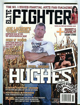 Elite Fighter Magazine January 2008 Matt Hughes EX 050516jhe