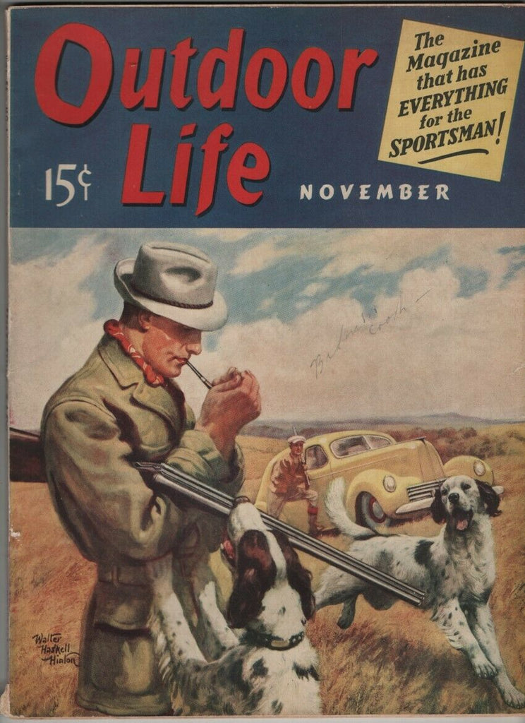 Outdoor Life Mag Dark Business of Bocannon November 1940 021021nonr