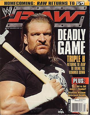 WWE Raw November 2005 Triple H Returns to Raw VG 032916DBE