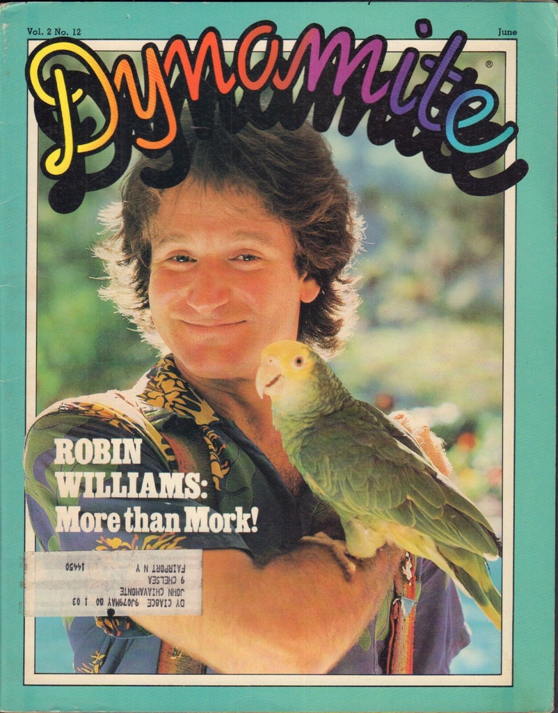 Dynamite Vol.2 No.12 Robin Williams w/ML 010417DBE2