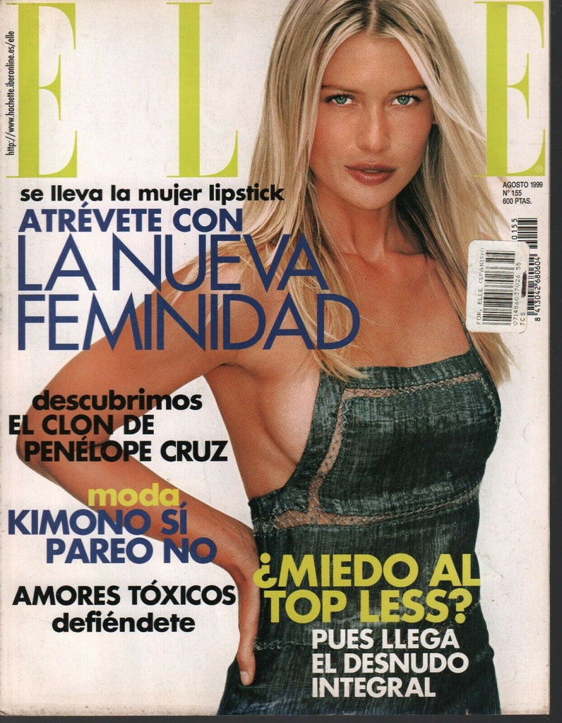 Elle Spanish Fashion August 1999 Penelope Cruz Eugenia Silva 090820ame2