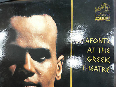 BELAFONTE AT THE GREEK HARRY BELAFONTE 33RPM EX 112315 TLJ
