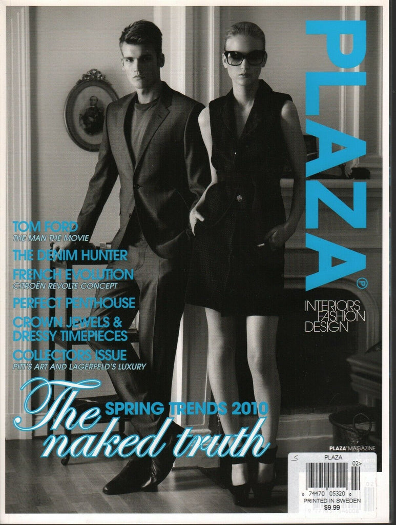 Plaza Fashion & Design Magazine Swedish #2 2010 Tom Ford Brad Pitt 031020AME2