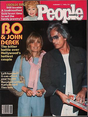 People Weekly February 11 1980 Bo Derek, John Derek, Lucille Ball VG 012816DBE