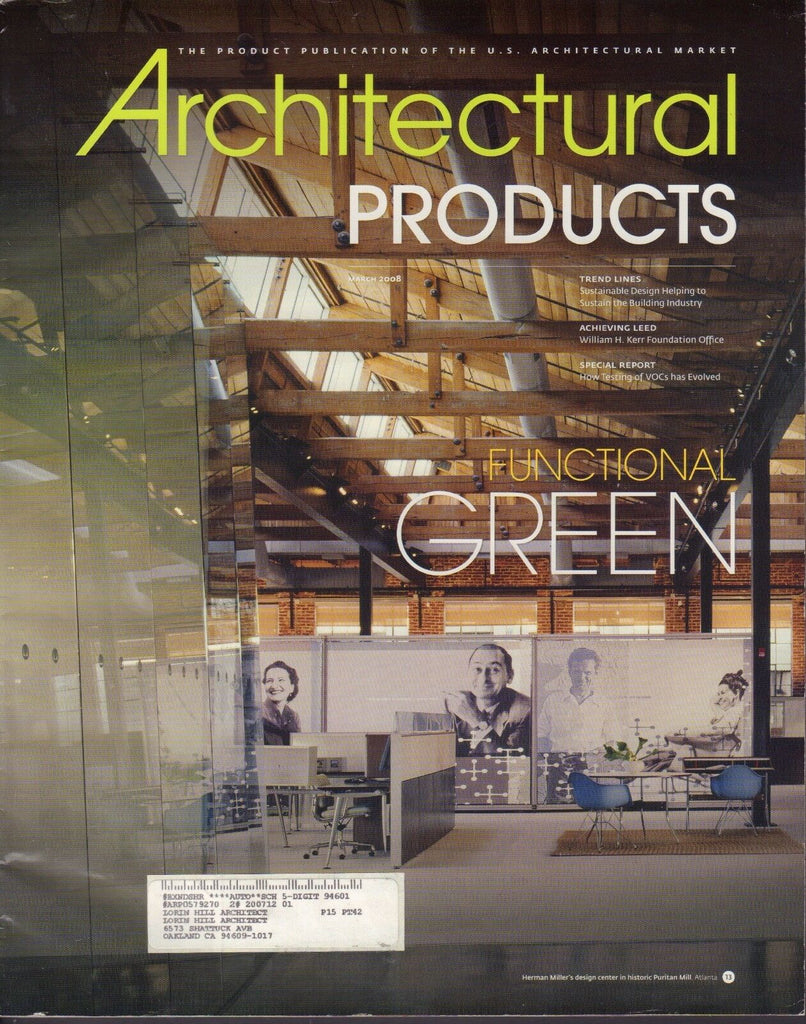 Architectural Products Magazine March 2008 Functional Green 072317nonjhe