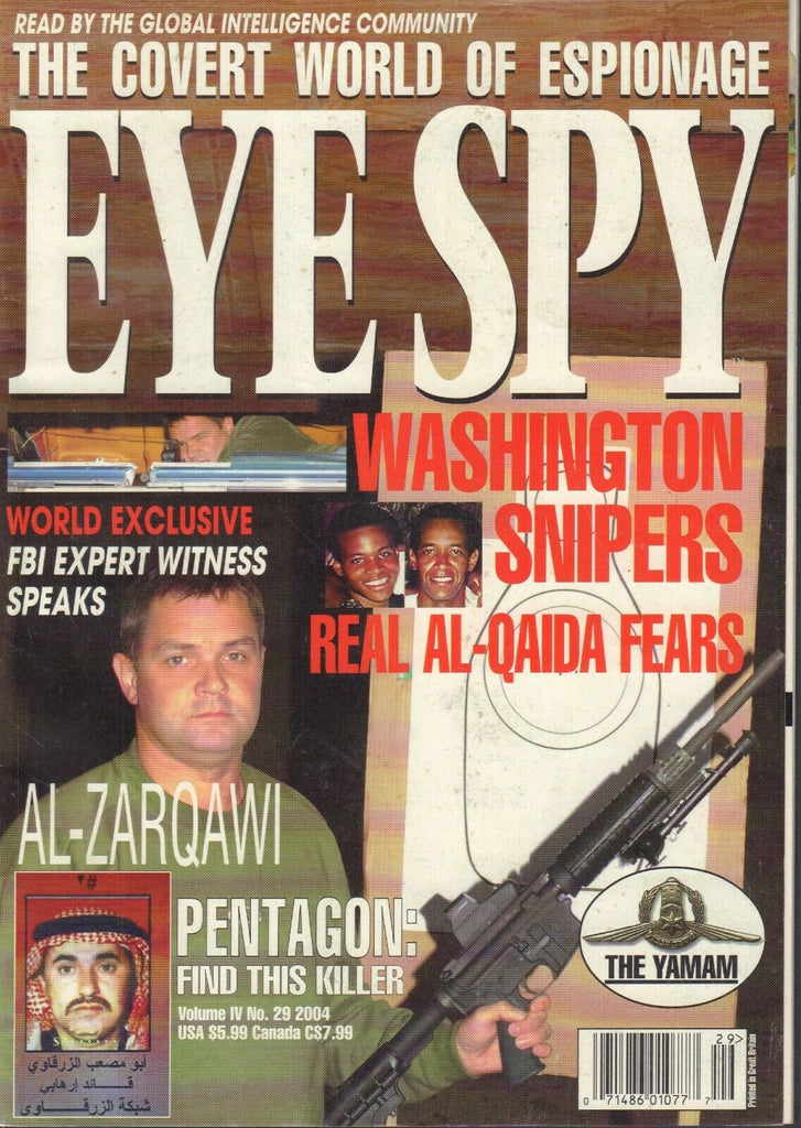 Eye Spy Magazine Vol.4 #29 Richard Helms Thomas Kean 053019DBE