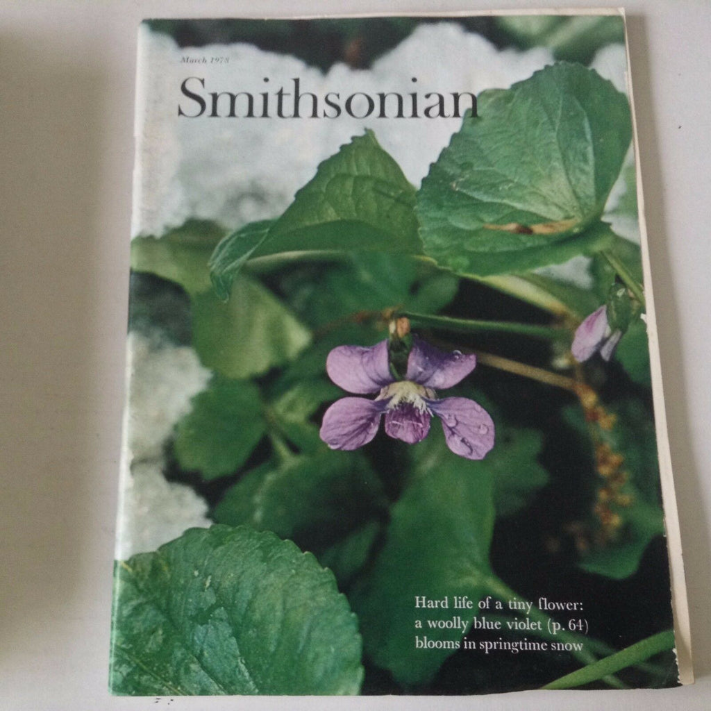 Smithsonian Magazine Hard Life Of A Tiny Flower March 1978 052917nonrh