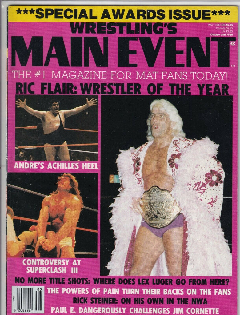 Wrestling's Main Event Ric Flair Andre The Giant May 1989 061419nonr