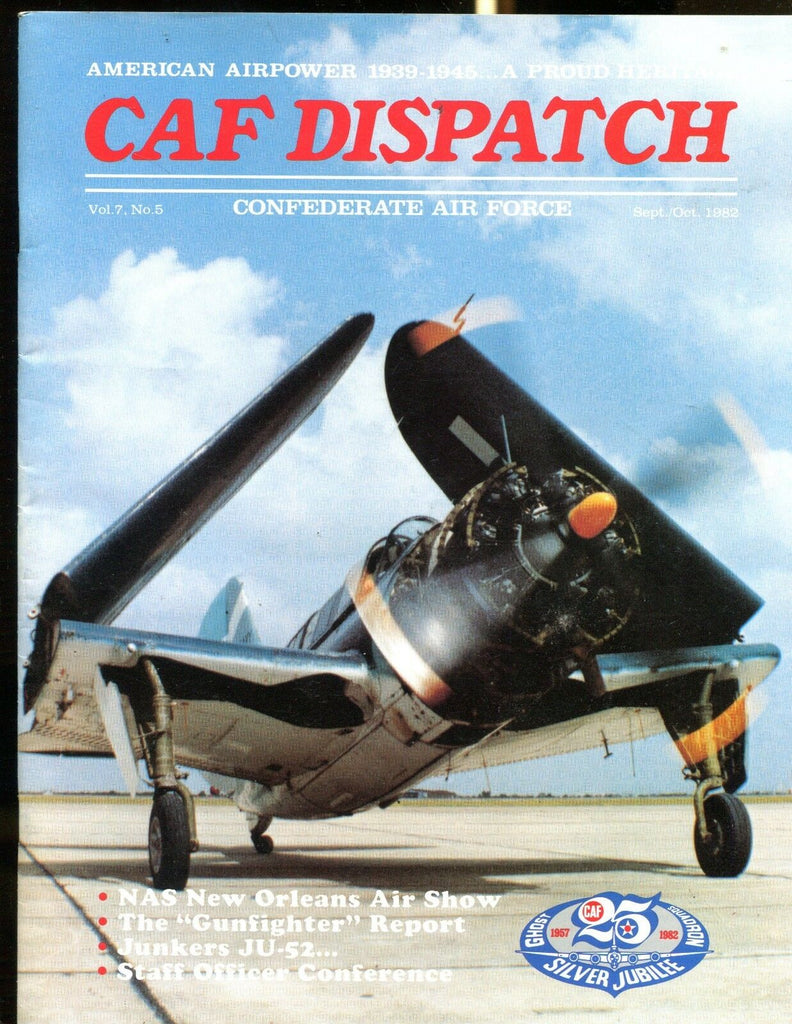 CAF Dispatch Magazine September/October 1982 EX No ML 122916jhe