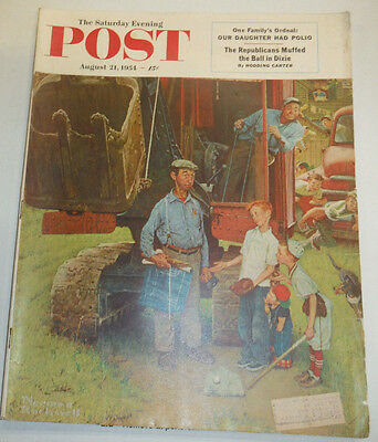 Post Magazine Our Daughter Had Polio August 1954 123014R