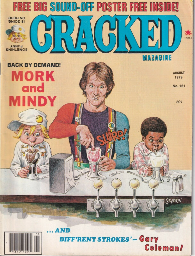 Cracked Magazine Mork And Mindy Gary Coleman August 1979 No.161 022019nonr