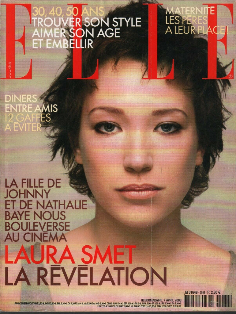 Elle French Fashion April 7 2003 Benjamin Biolay Nicolas Ghesquiere 100720ame2