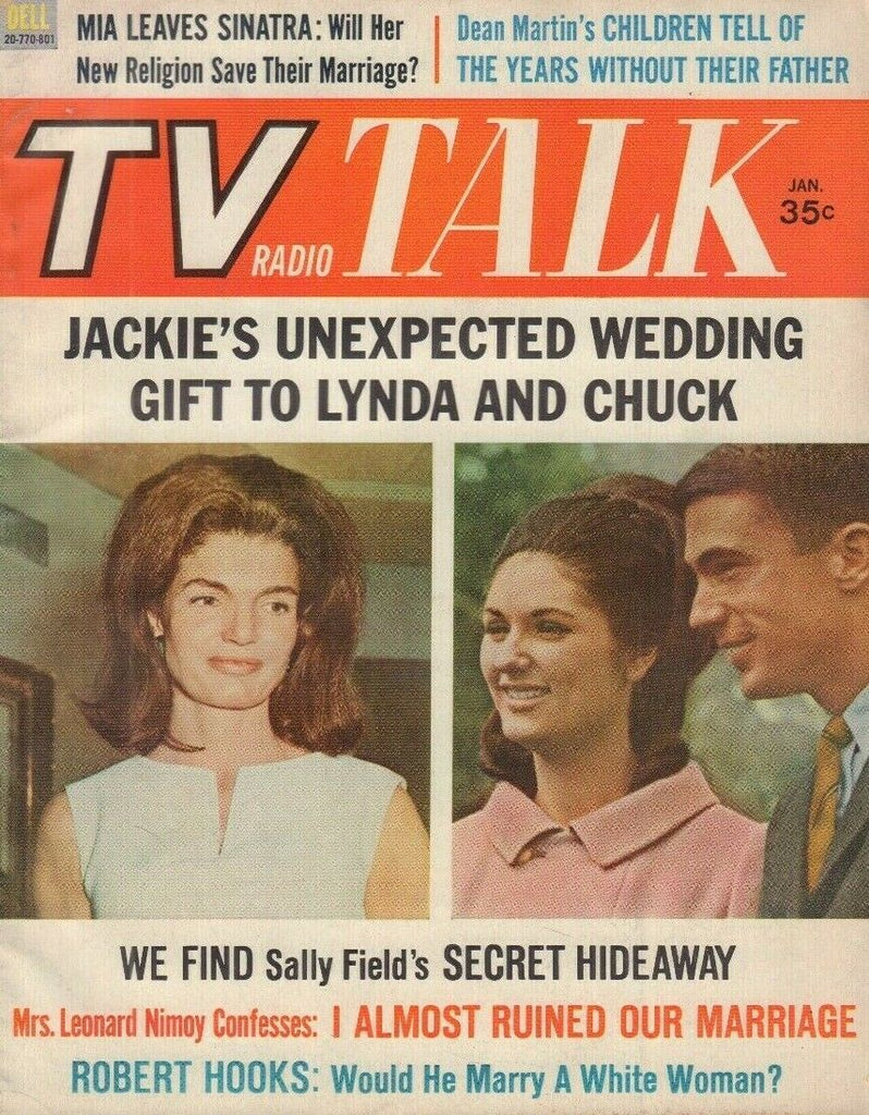 Tv Talk Radio January 1968 Jackie Onassis Sally Field Robert Hooks 021119DBE