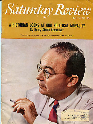 Saturday Review Magazine July 10 1965 Political Morality EX 081116jhe