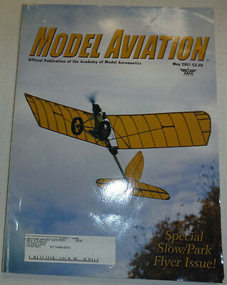 Model Aviation Magazine Special Slow/Park Flyer Issue May 2001 122614R