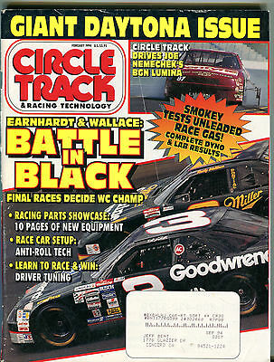 Circle Track & Racing Technology Magazine February 1994 Earnhardt VGEX 052016jhe
