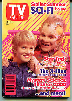 TV Guide July 15-21, 1995 Stellar Sci-Fi Summer Issue EX NO ML 121015jhe