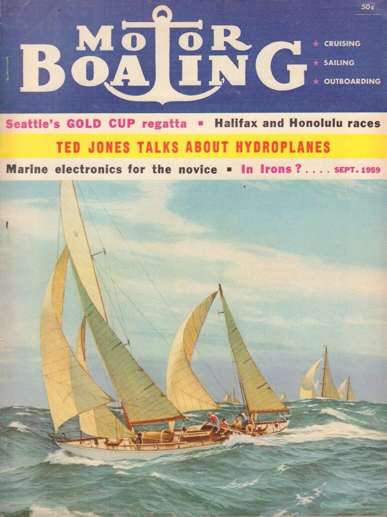 Motor Boating September 1959 Halifax Honolulu 042017nonDBE