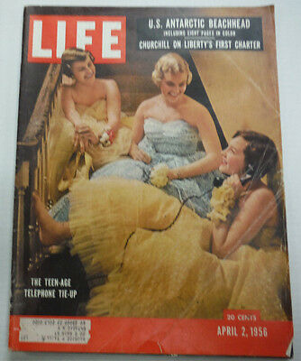 Life Magazine U.S. Antarctic & Churchill April 1956 020215R