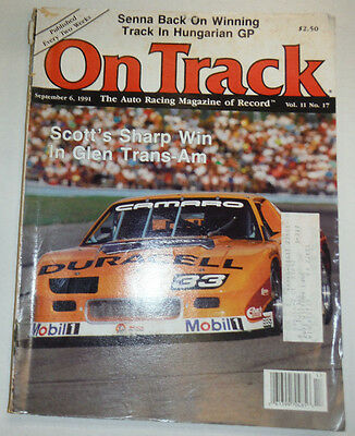 On Track Magazine Scott Sharp Glen Trans-Am September 1991 030315r