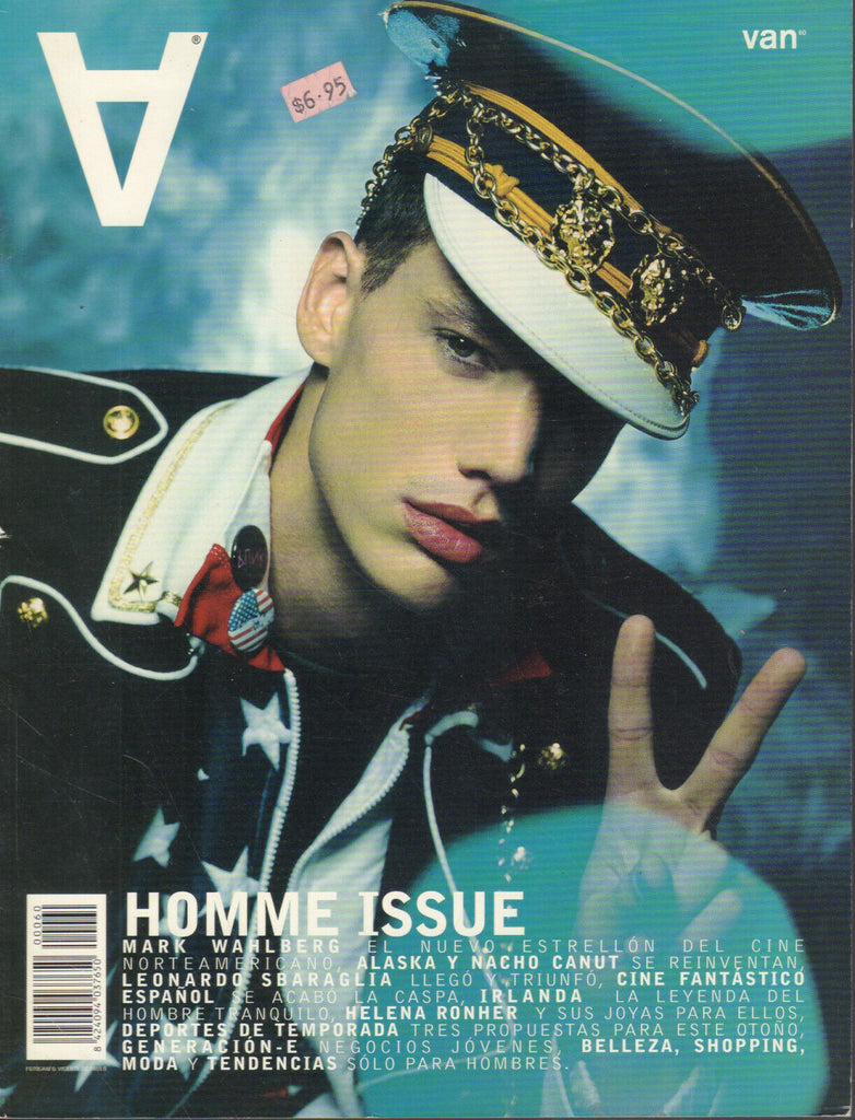Van Homme Issue November 2001 Spanish Mark Wahlberg 042120DBE