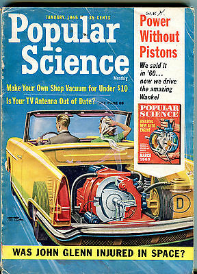 Popular Science Magazine January 1965 Power Without Pistons VG 040116jhe