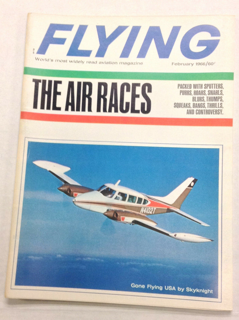 Flying Magazine DH 125 Gone Flying February 1968 122016R