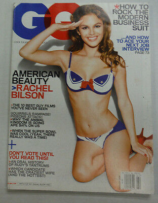 GQ Magazine Rachel Bilson & Business Suits February 2008 NO ML 051415R