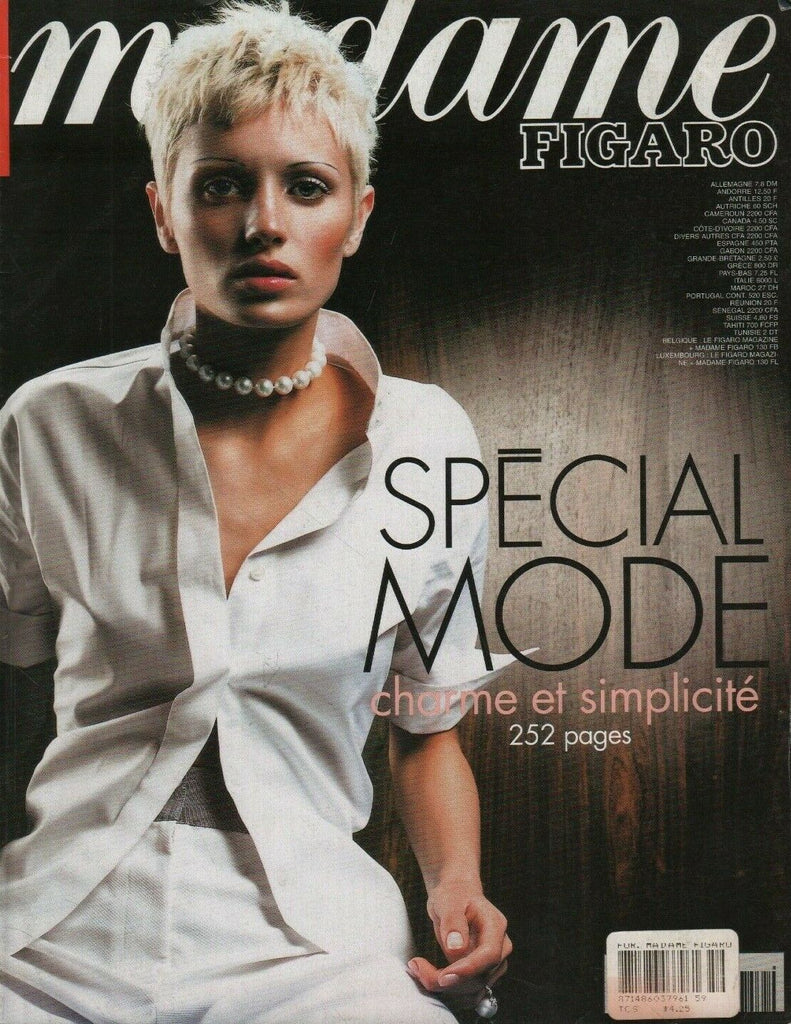 Madame Figaro French Fashion Magazine March 1999 052819DBE