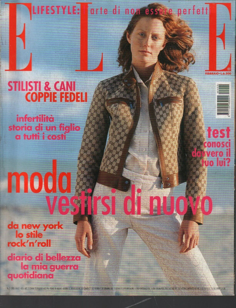 Elle Italian Fashion February 2000 Kevin Spacey Julianne Moore 091120ame2