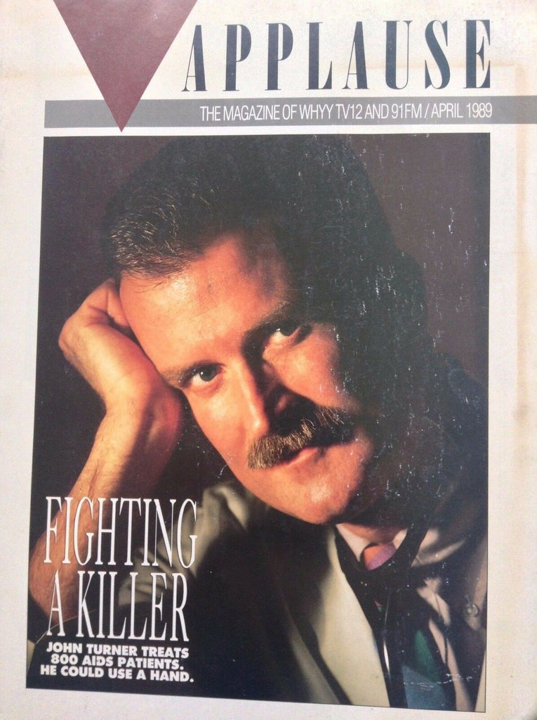 Applause Magazine Fighting a Killer John Turner April 1989 091717nonrh