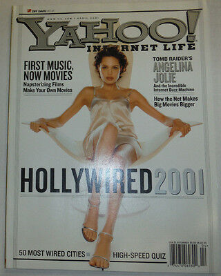 Yahoo! Magazine Hollywired Angelina Jolie April 2001 032015R